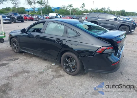 2025 Honda Accord Se z USA, uszkodzony, nr VIN 1HGCY1F49SA022647